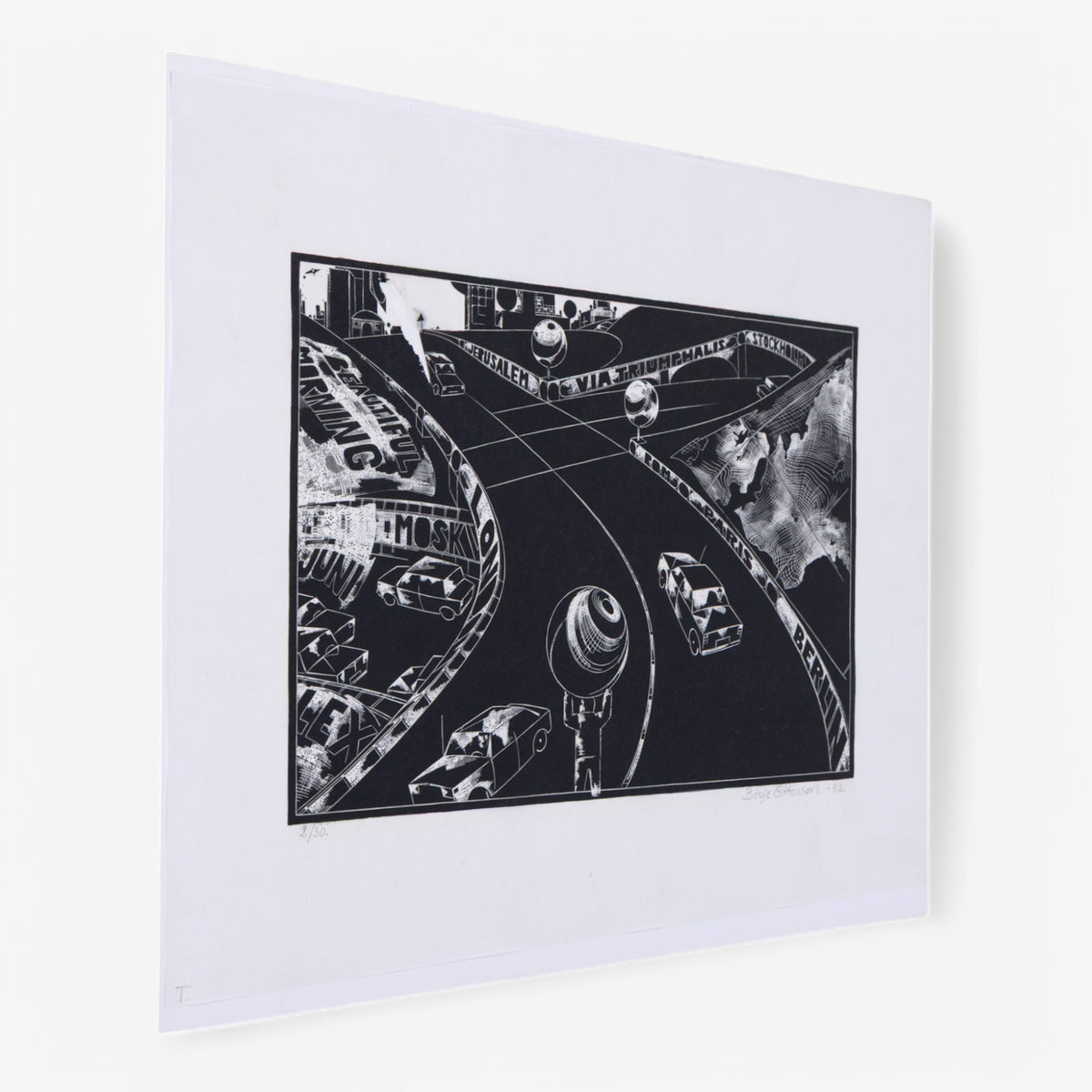 Print in black and white