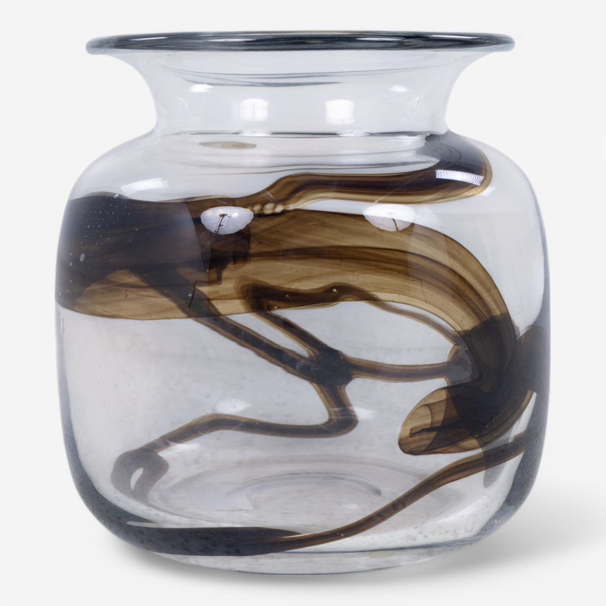 Large glass vase