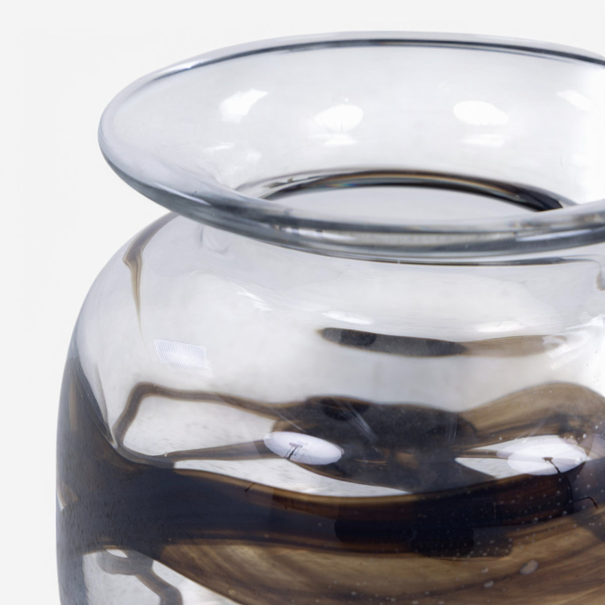 Large glass vase