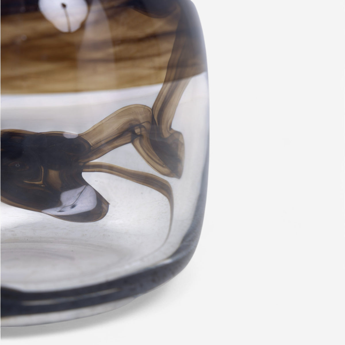 Large glass vase