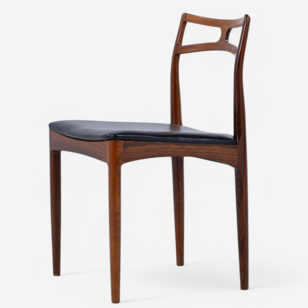 Dining chair in rosewood