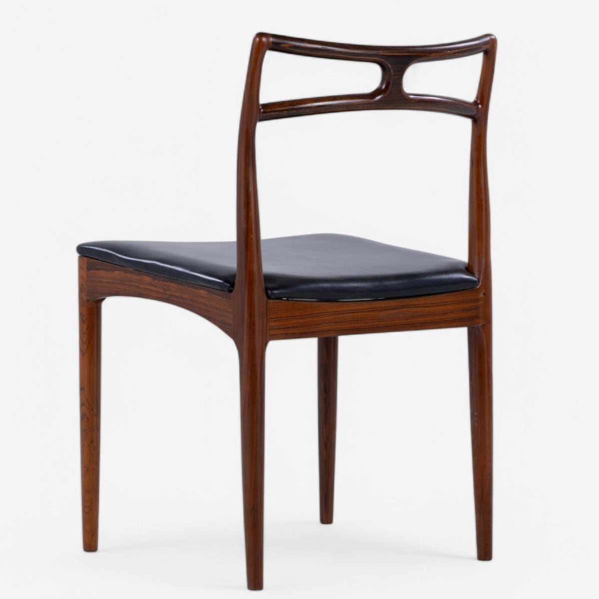 Dining chair in rosewood