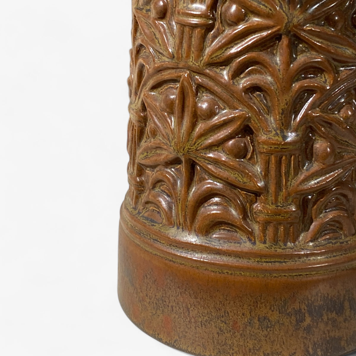 Table lamp in stoneware