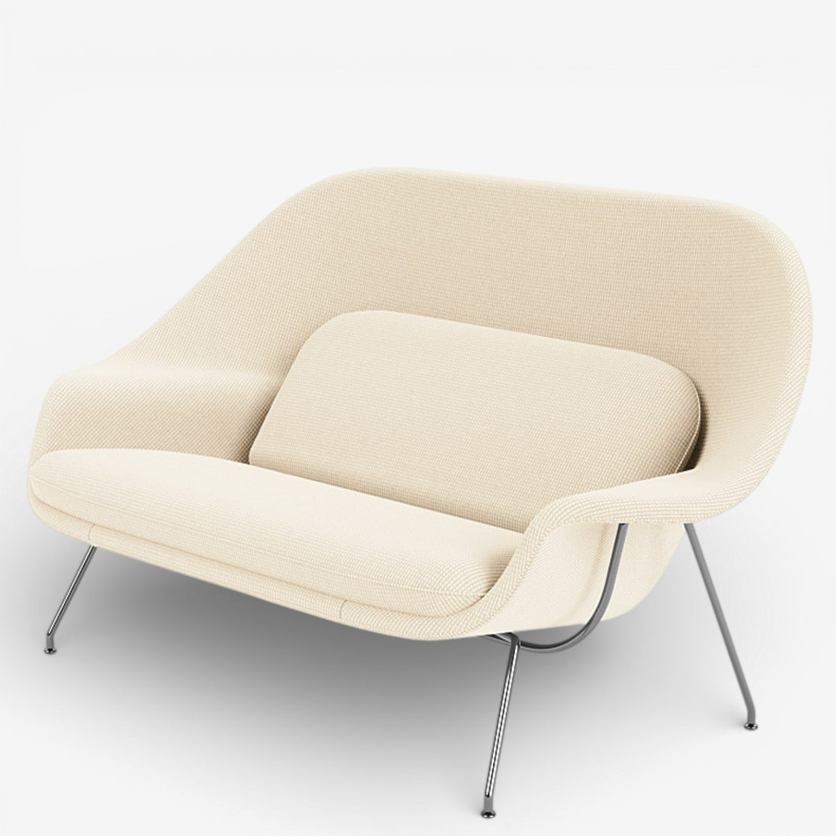 Womb Settee Sofa' in textile