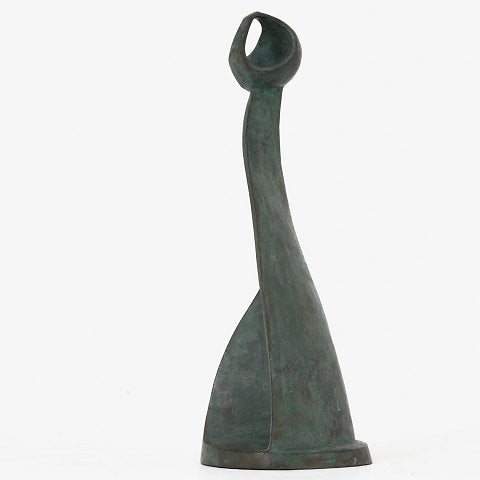 Patinated sculpture