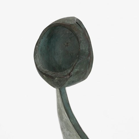 Patinated sculpture