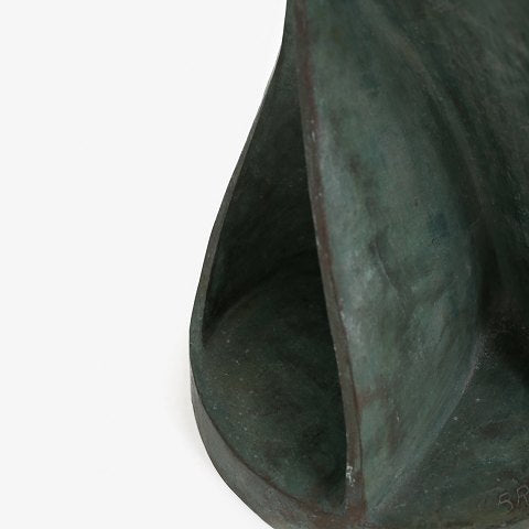 Patinated sculpture