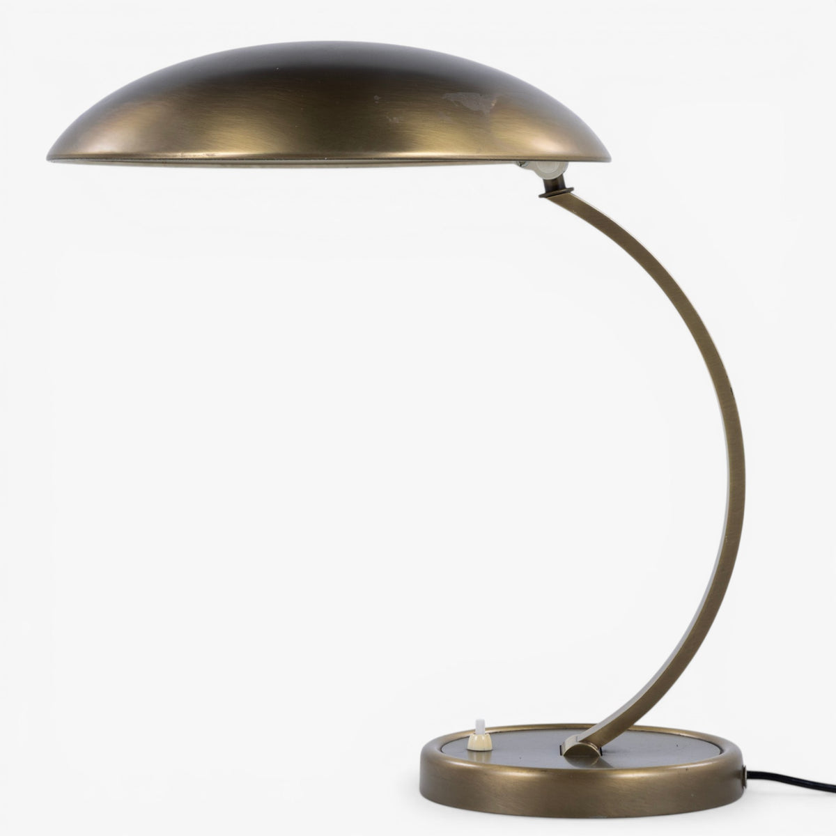Bordlampe i messing