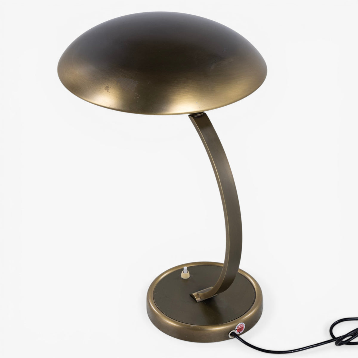 Bordlampe i messing