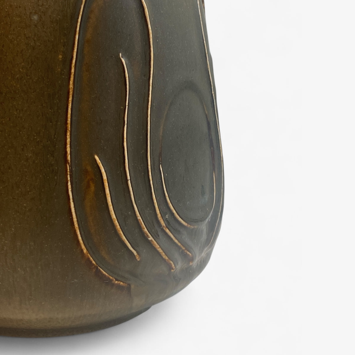 Large vase in stoneware