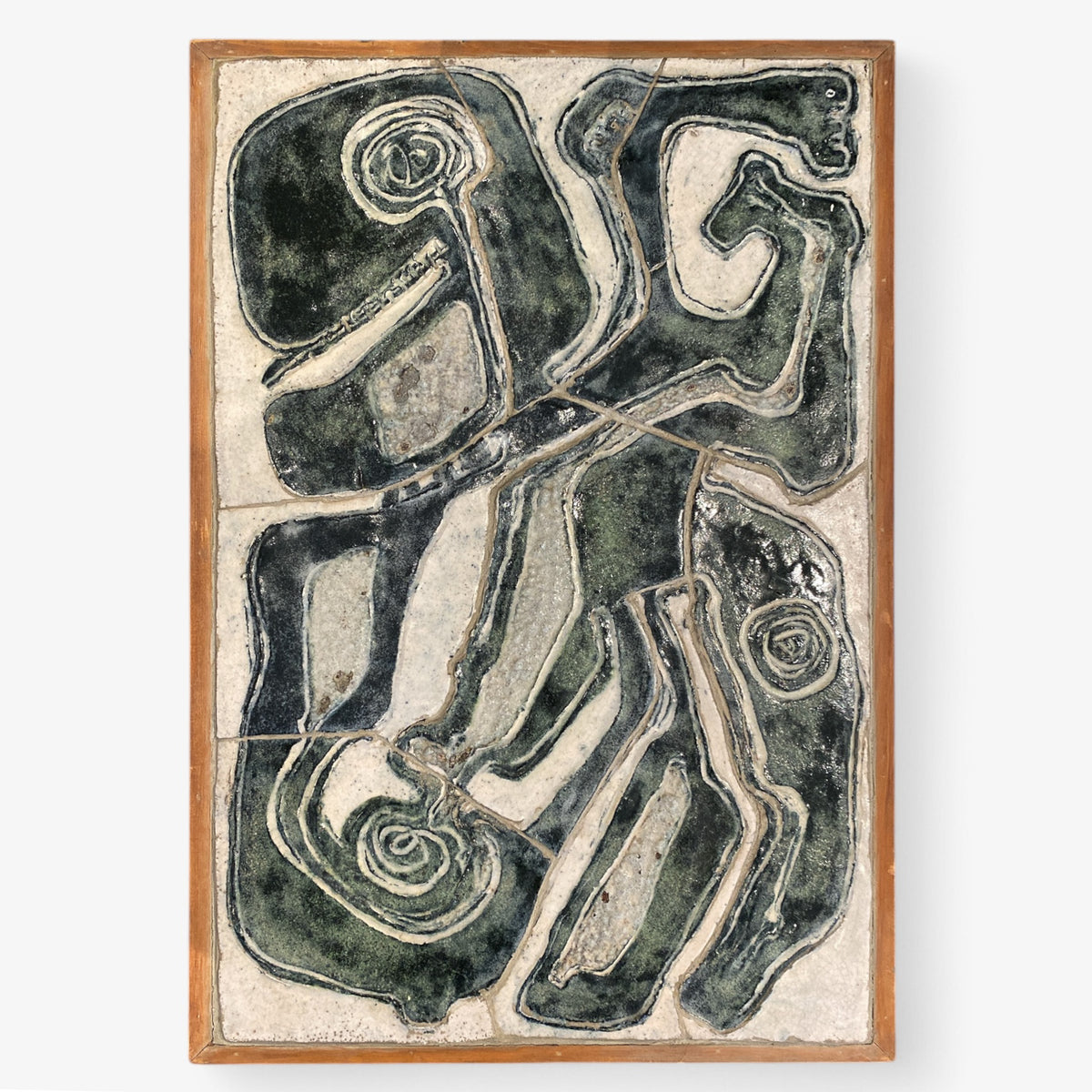 Relief in stoneware