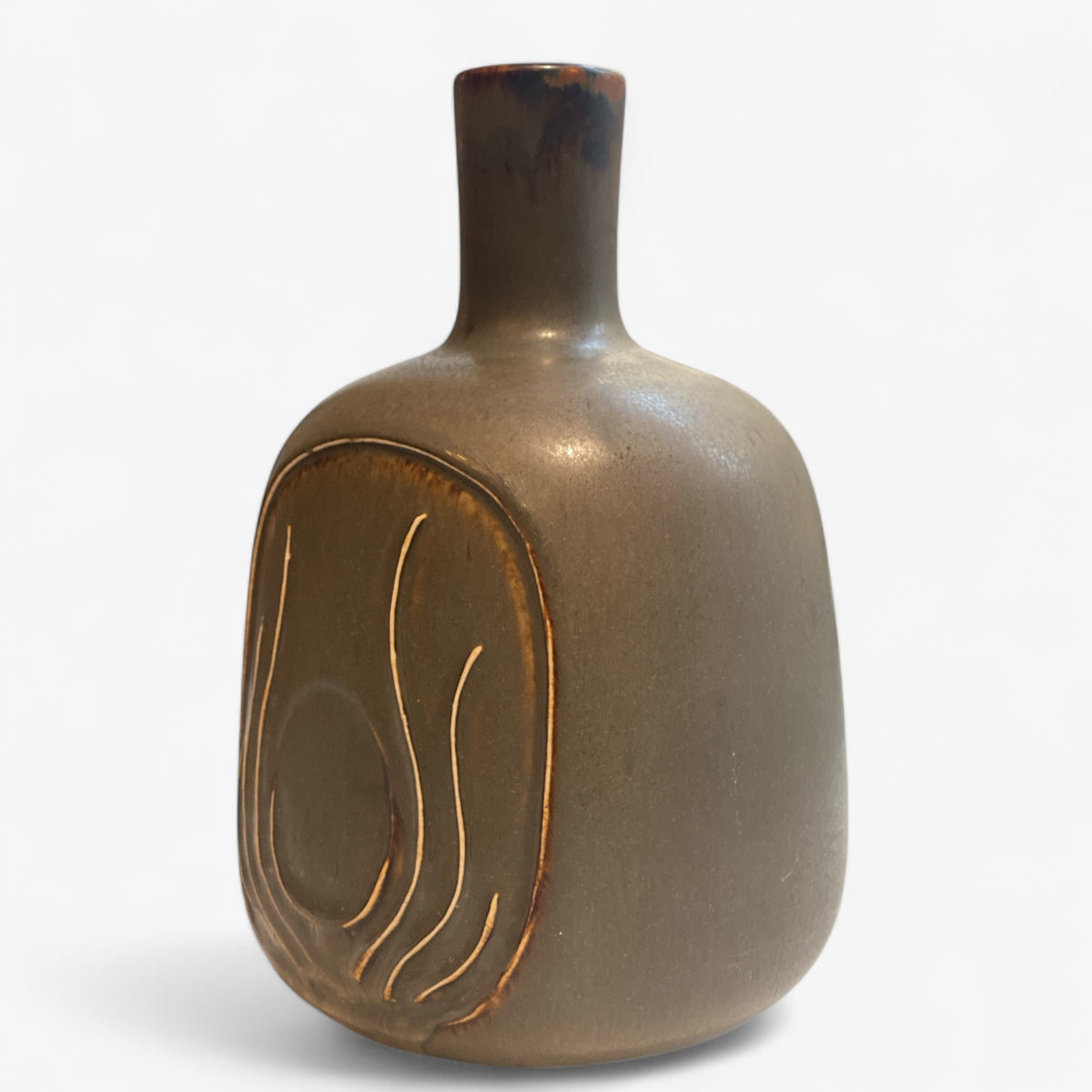 Large vase in stoneware