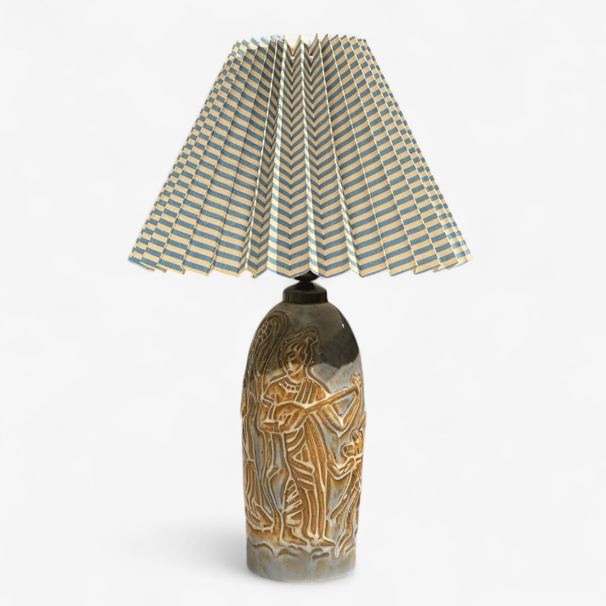 Table lamp in stoneware