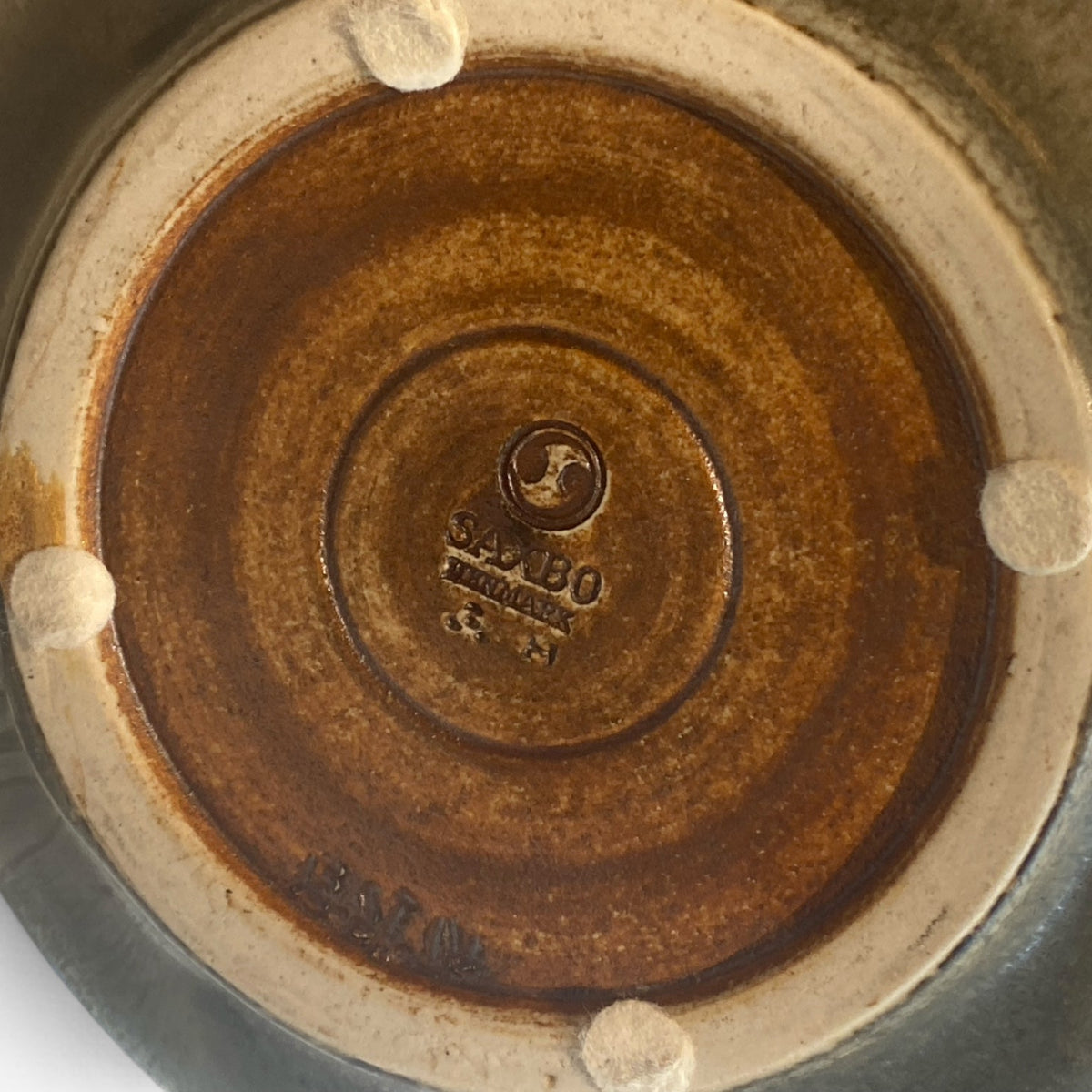 Large vase in stoneware