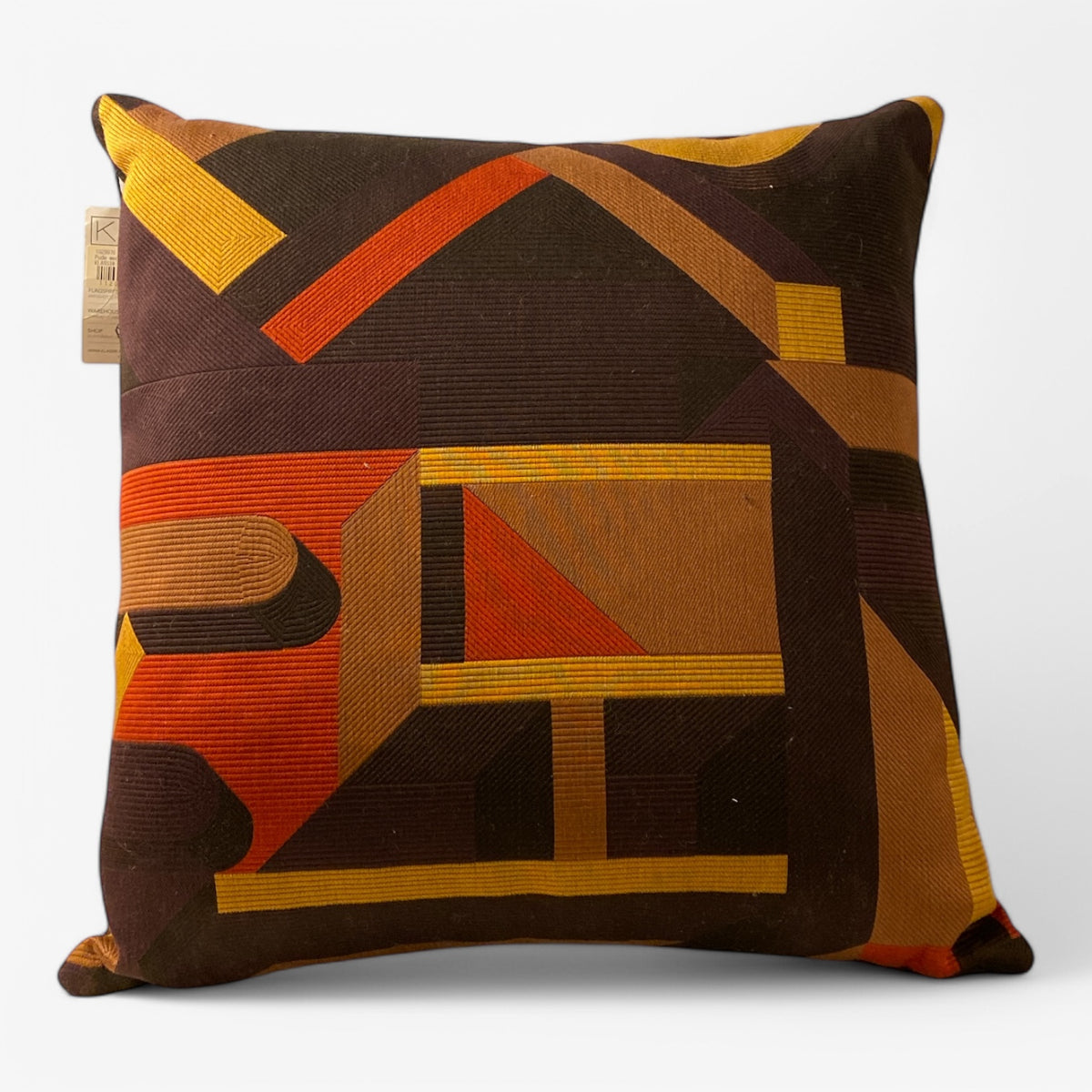 Pillow in Hermès textile