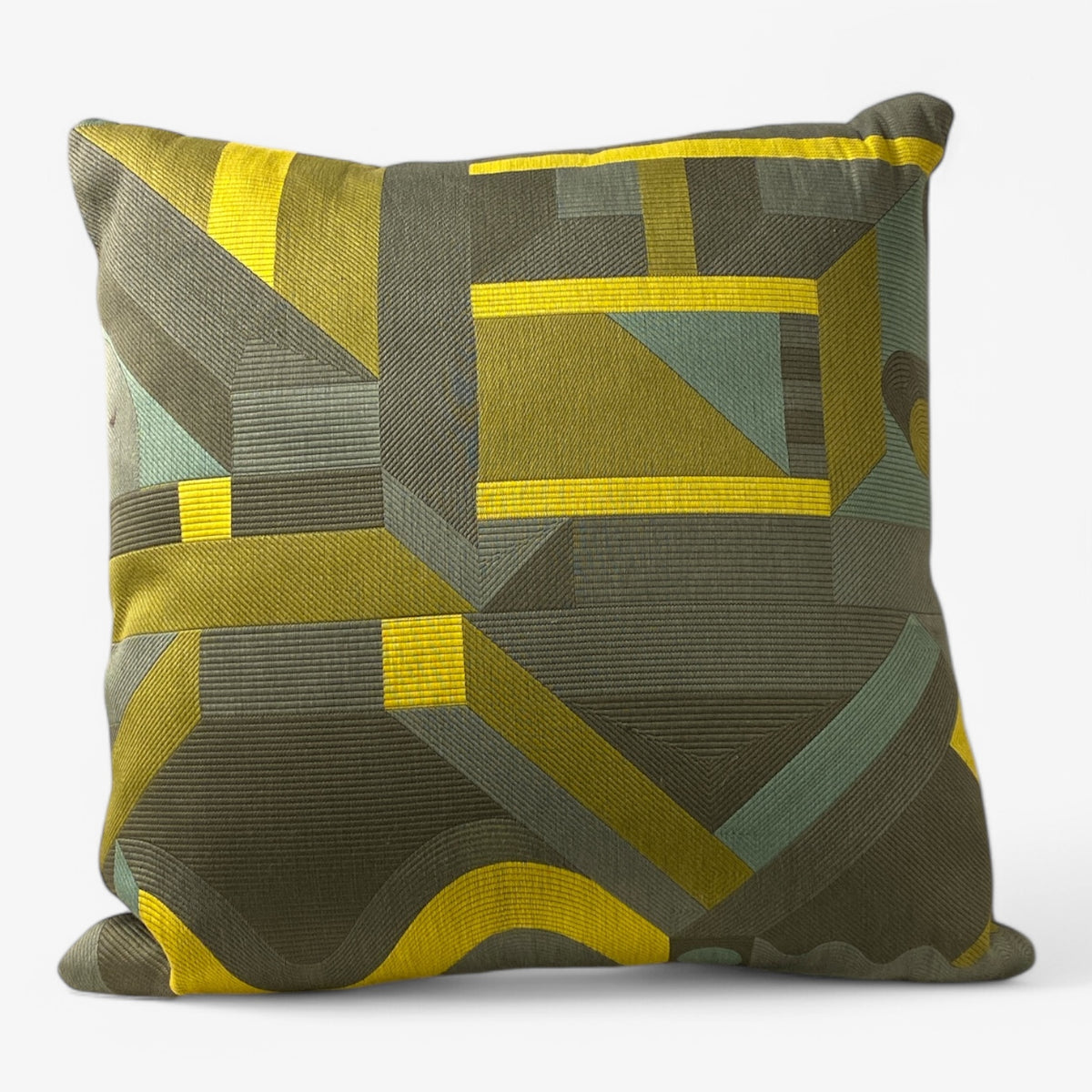 Pillow in Hermès textile