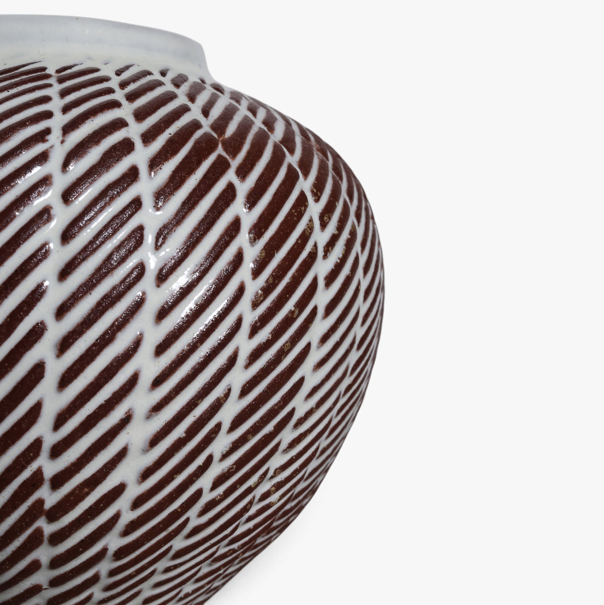 Vase in stoneware