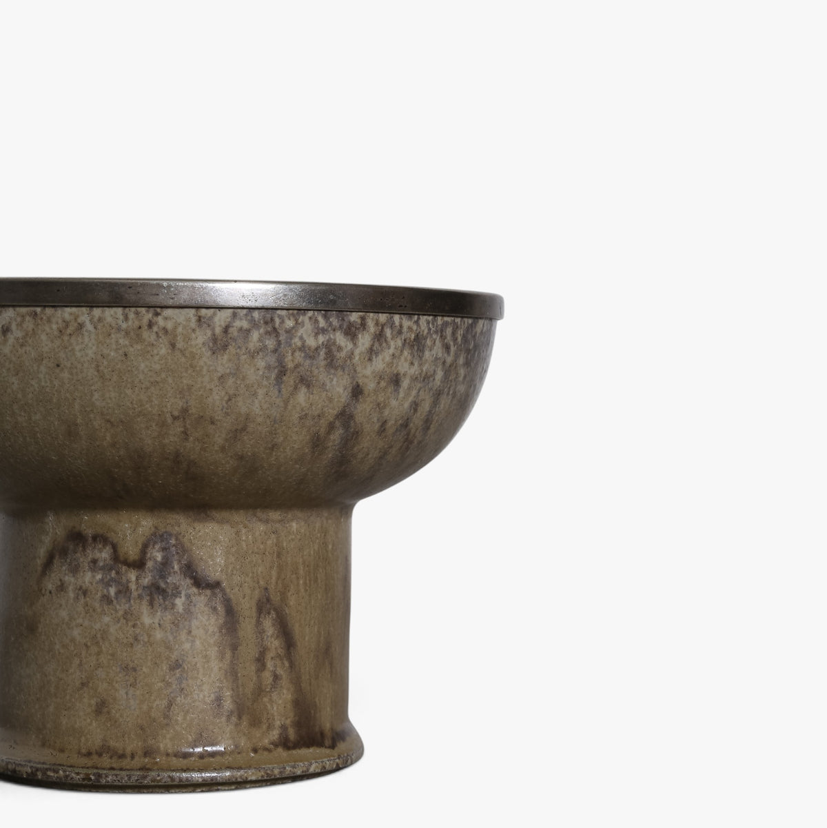 Dish in stoneware