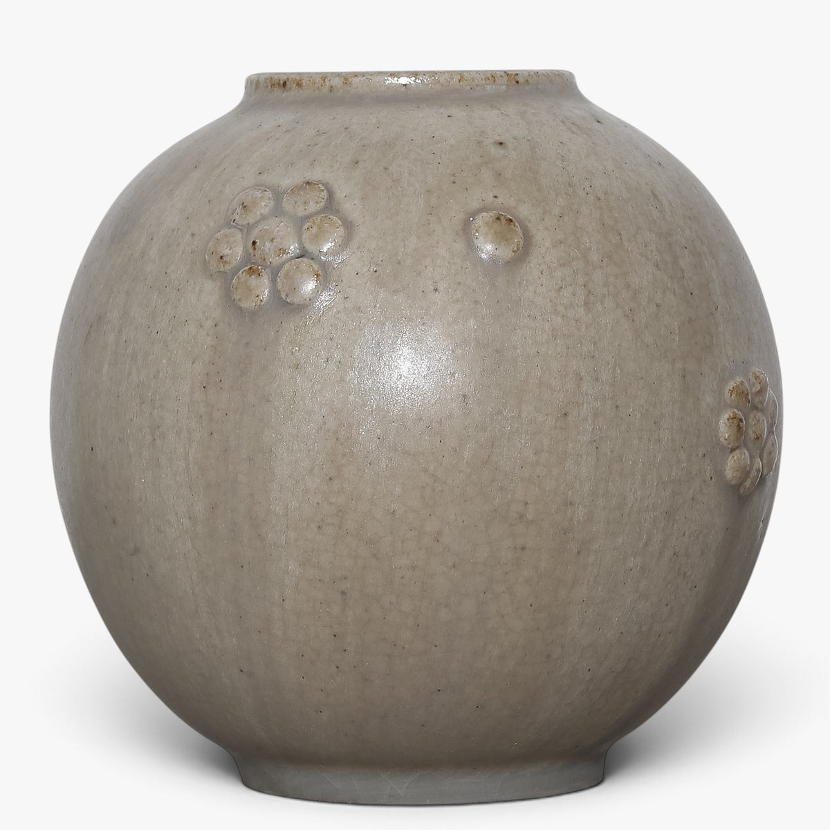 Vase in stoneware