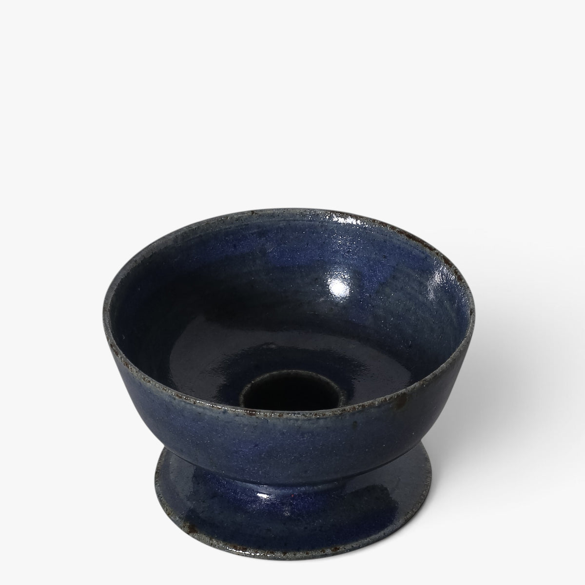Candlestick in stoneware