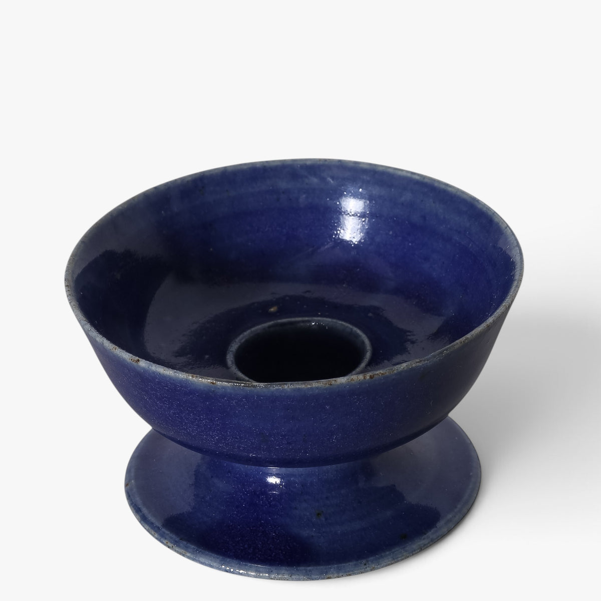 Candlestick in stoneware