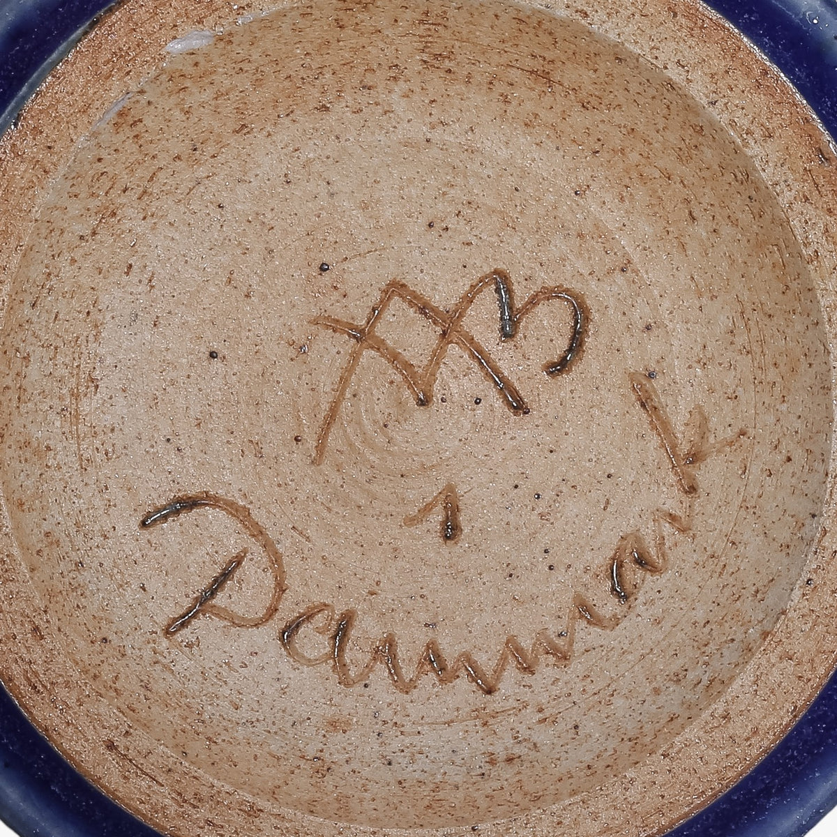 Candlestick in stoneware