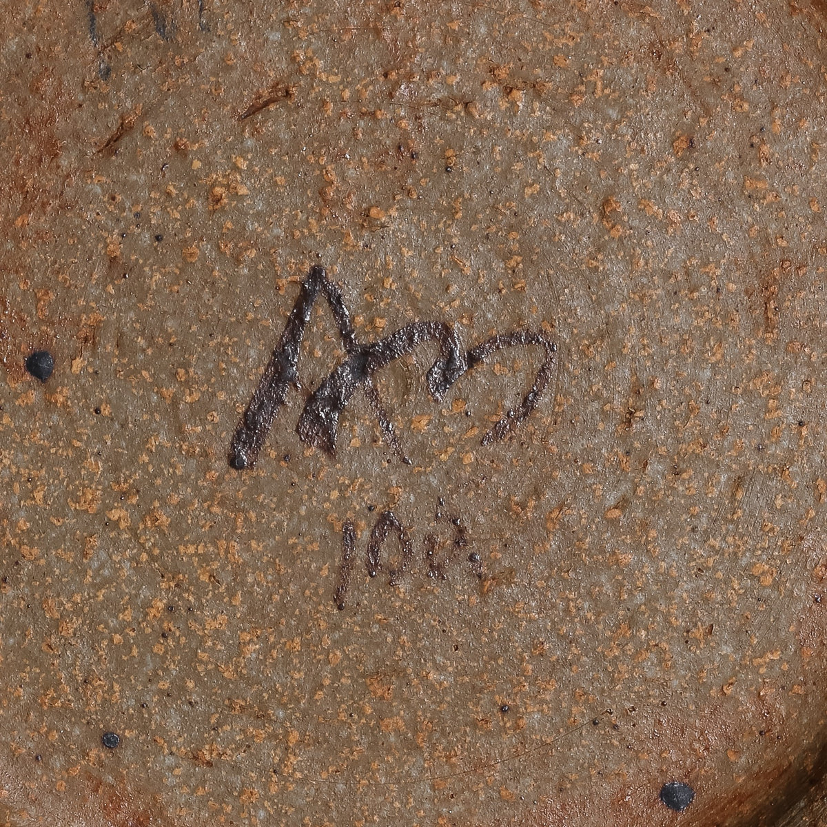 Dish in stoneware