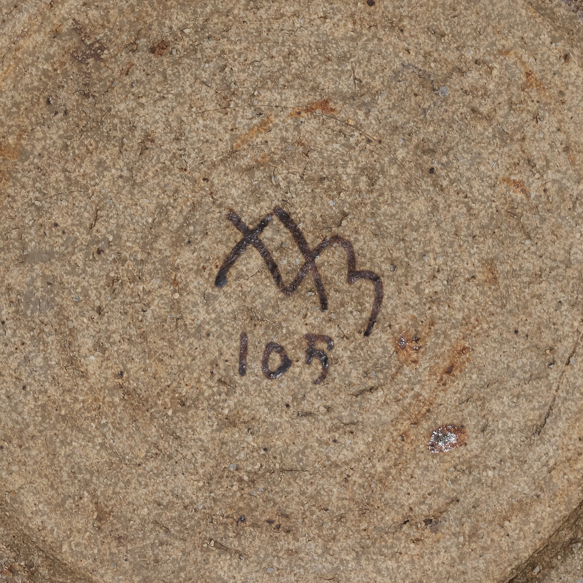 Dish in stoneware