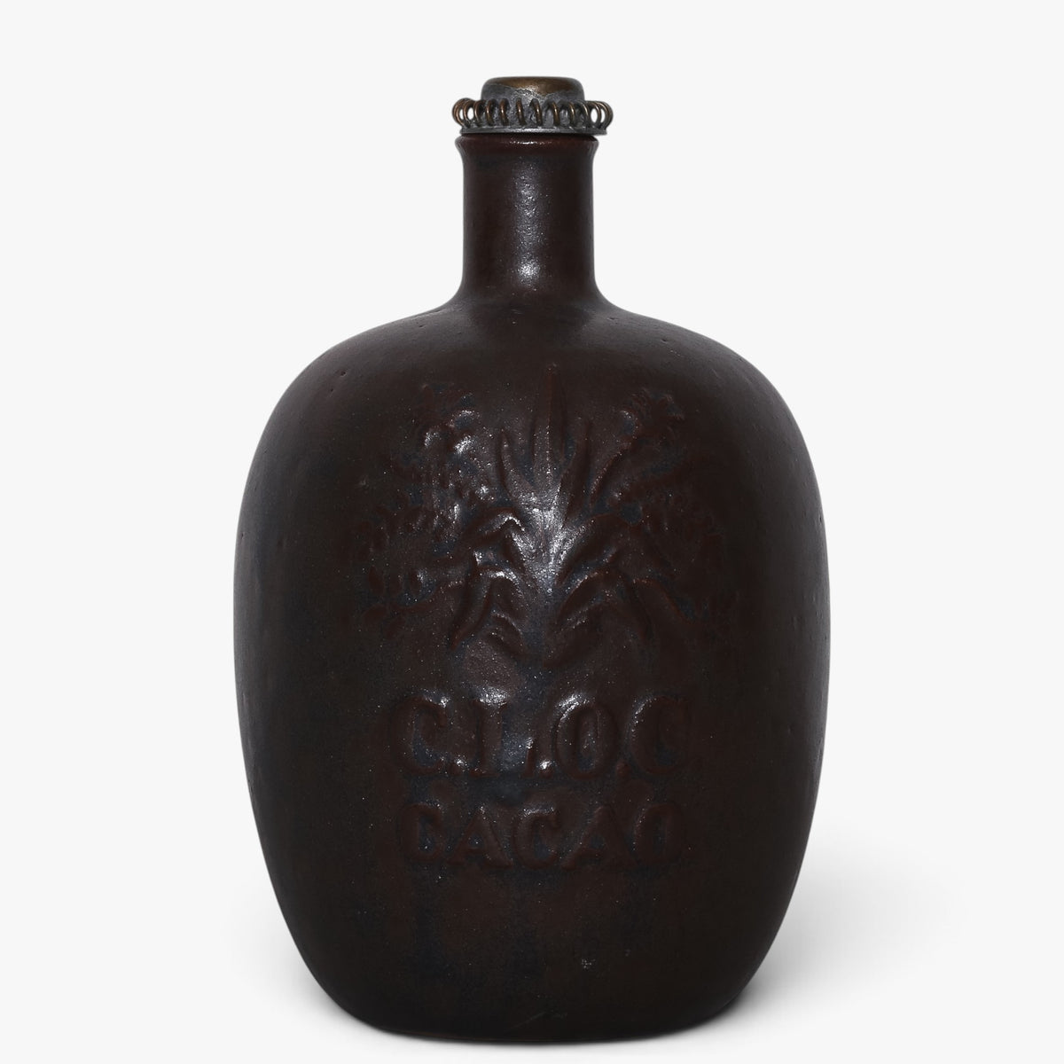Bottle in stoneware
