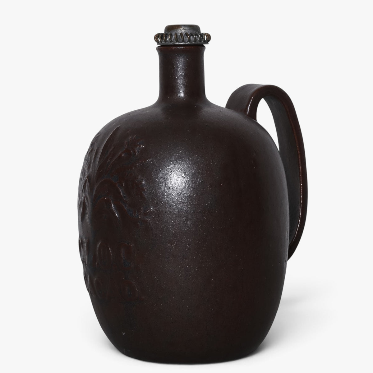 Bottle in stoneware