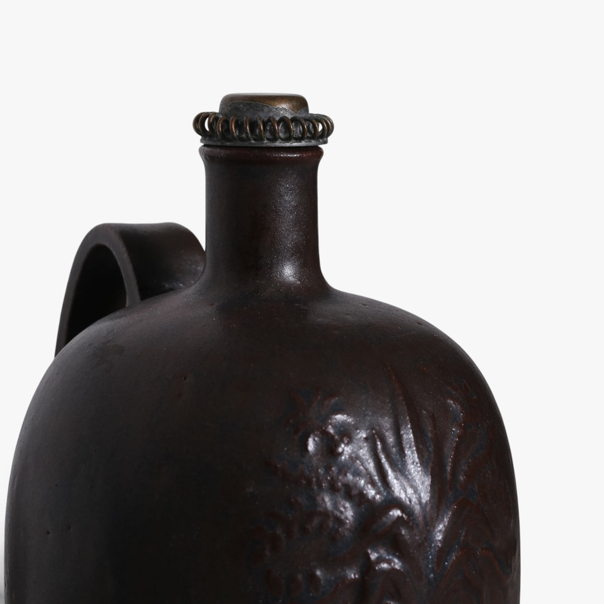 Bottle in stoneware