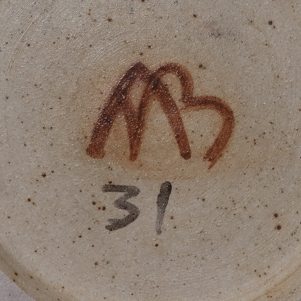 Vase in stoneware