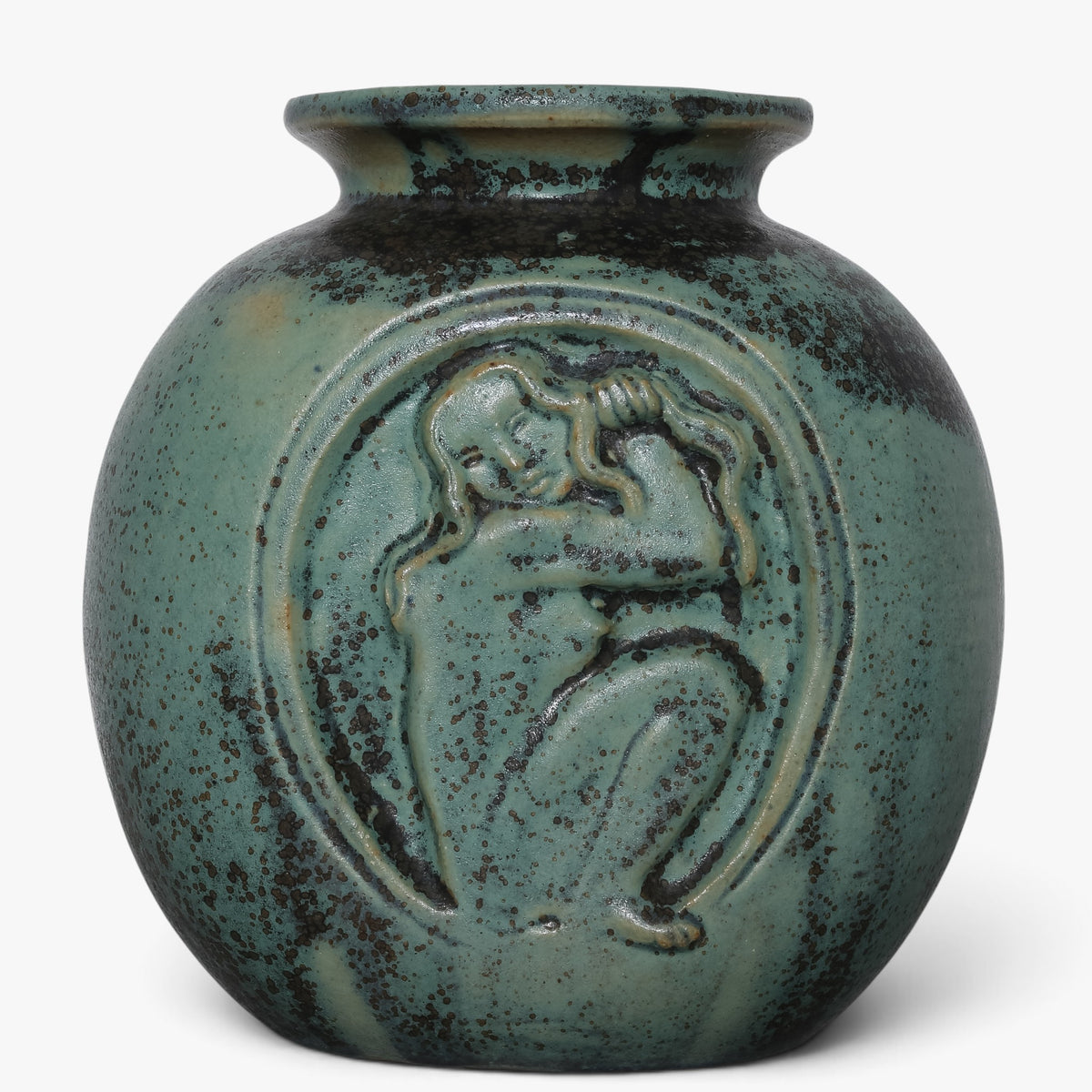 Vase in stoneware