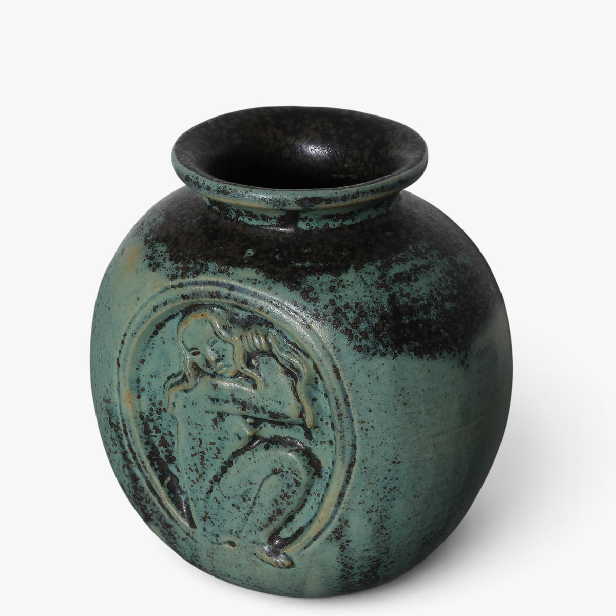 Vase in stoneware