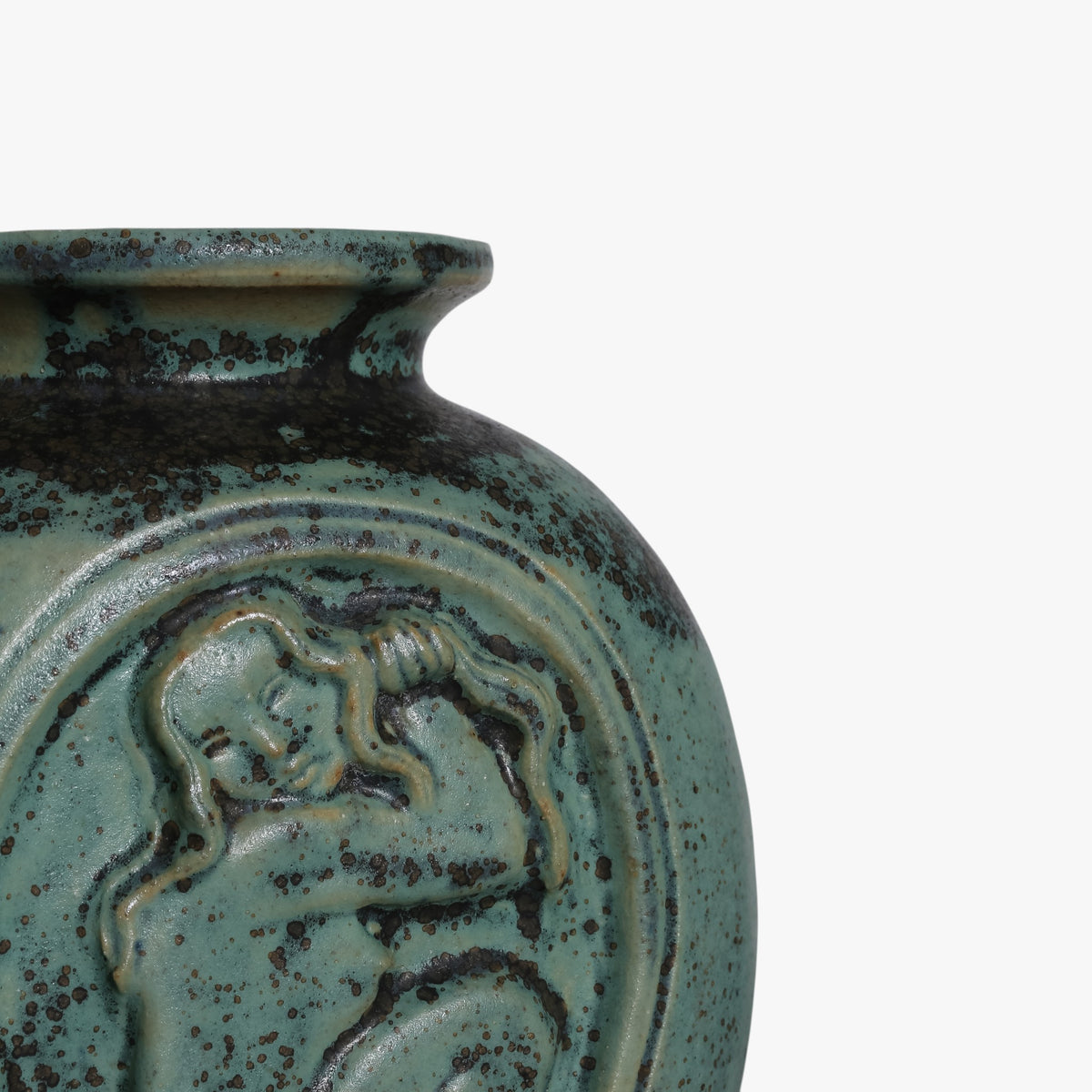 Vase in stoneware