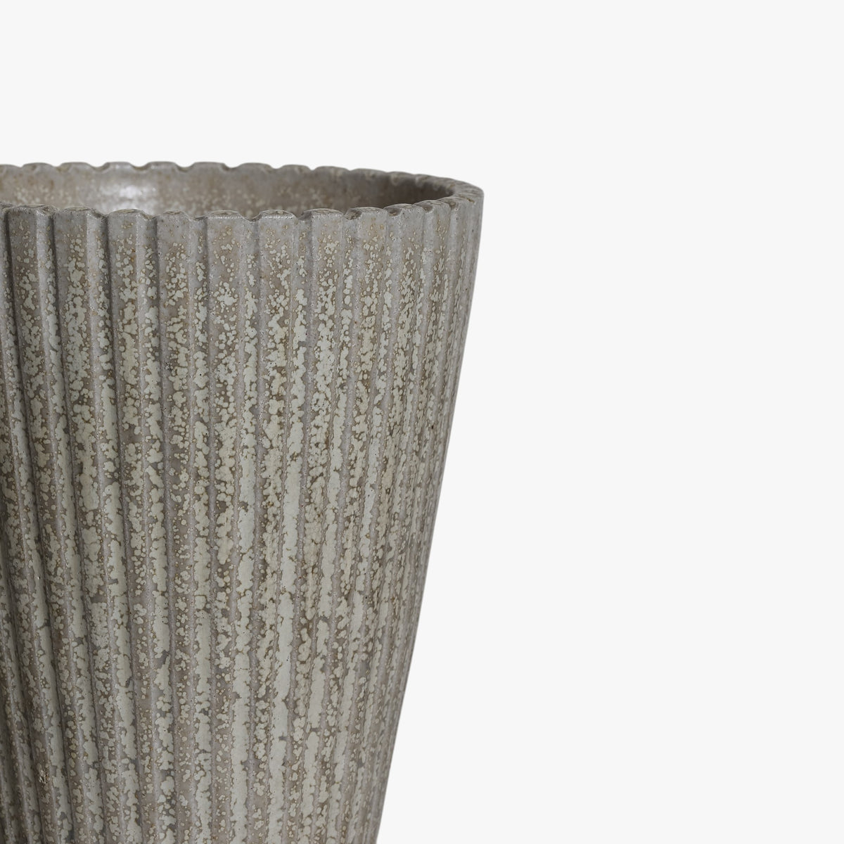 Vase in stoneware