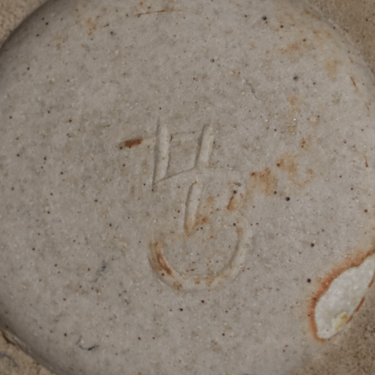 Vase in stoneware