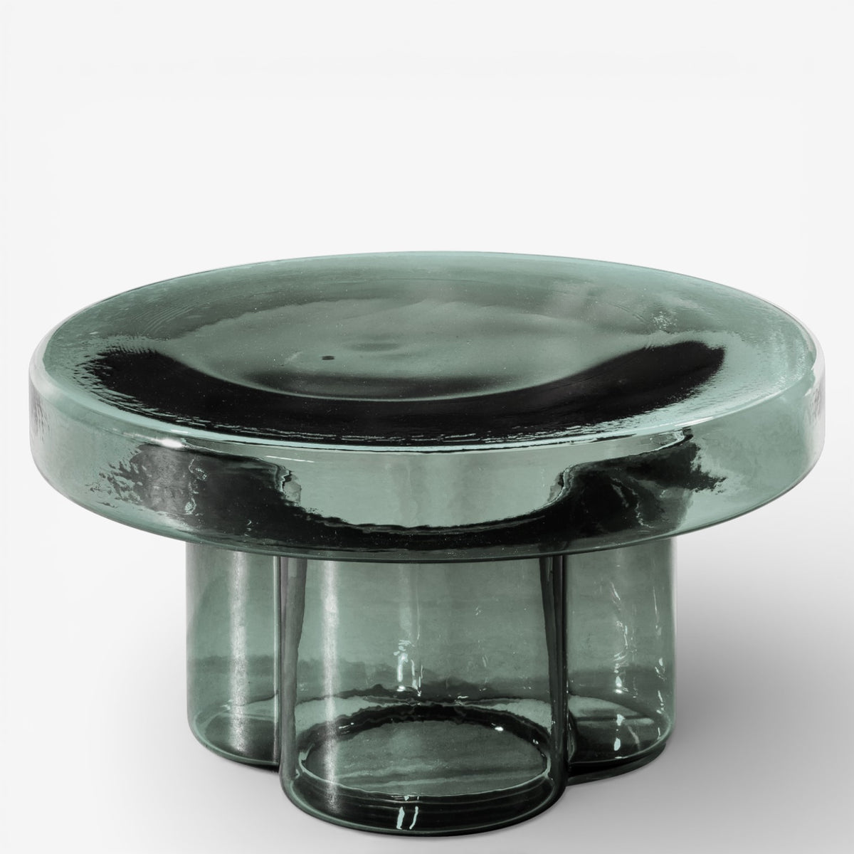 Large glass 'Soda' coffee table