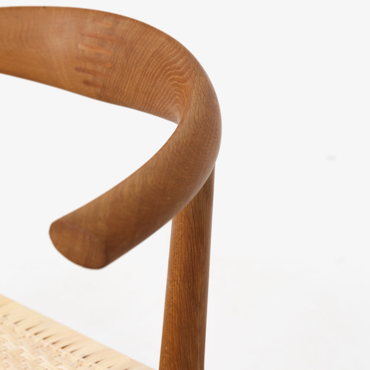 JH 518 - 'Bull Chair' in oak