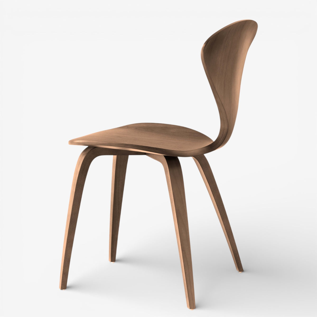 Cherner' dining chair in walnut