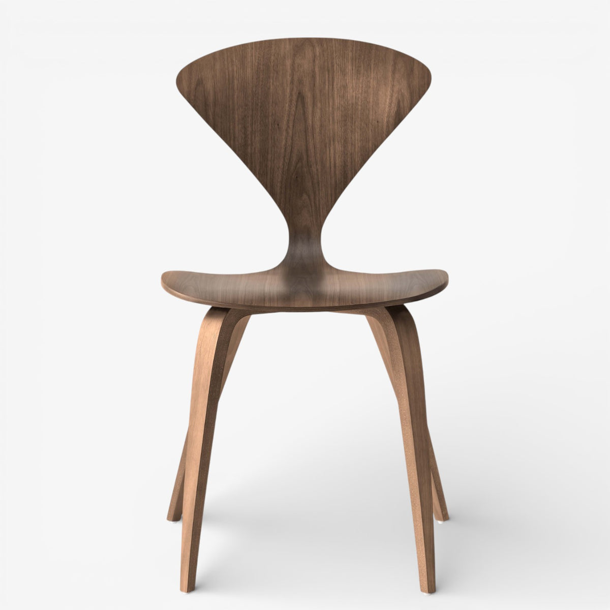 Cherner' dining chair in walnut