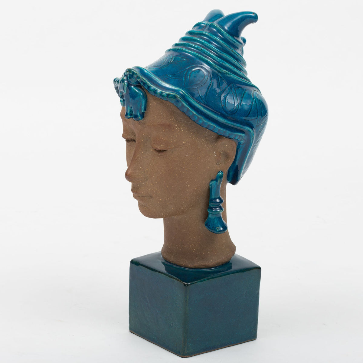 Stoneware bust