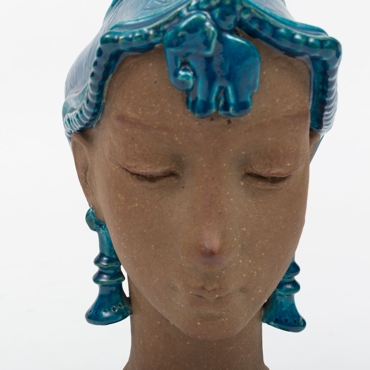 Stoneware bust