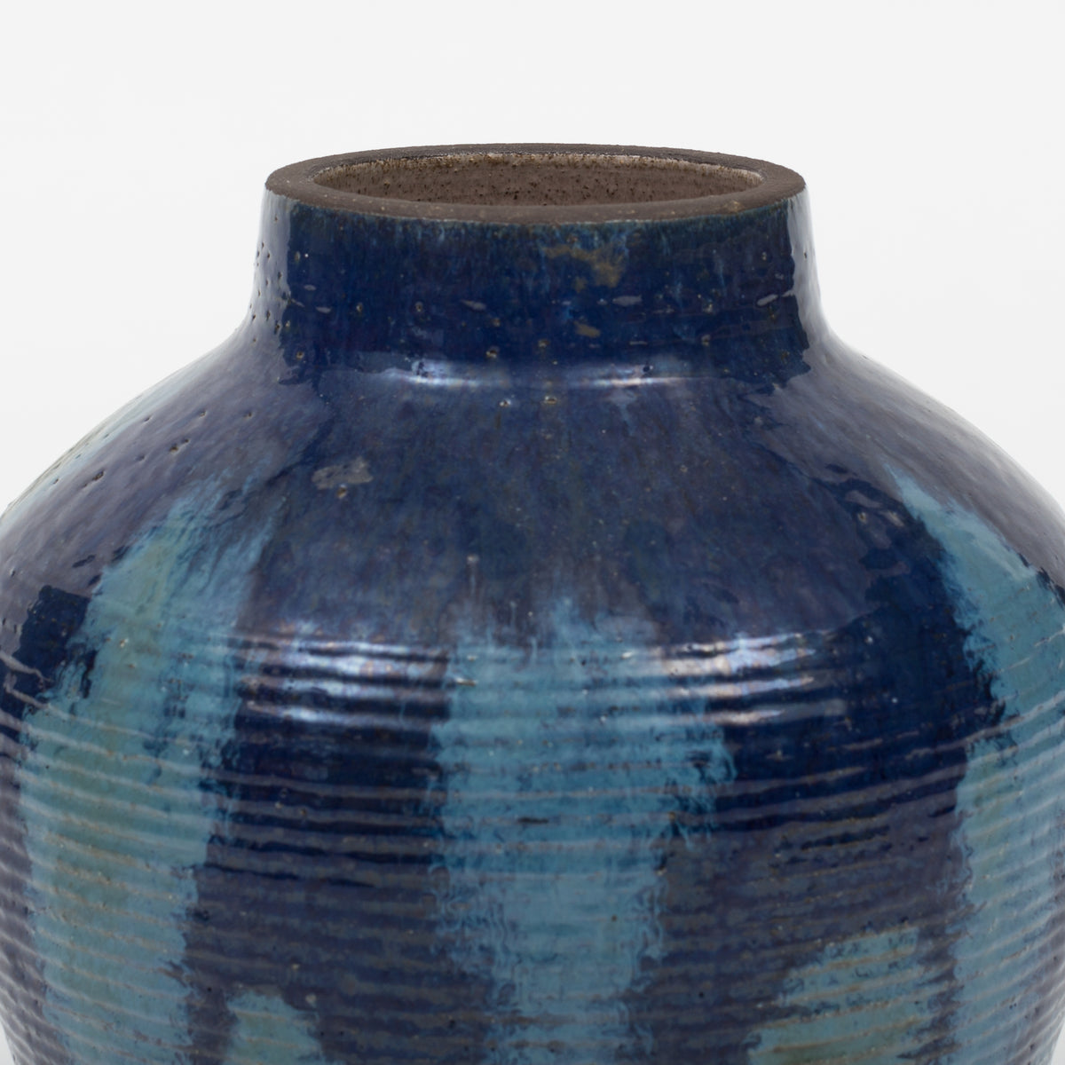 Floor vase in stoneware