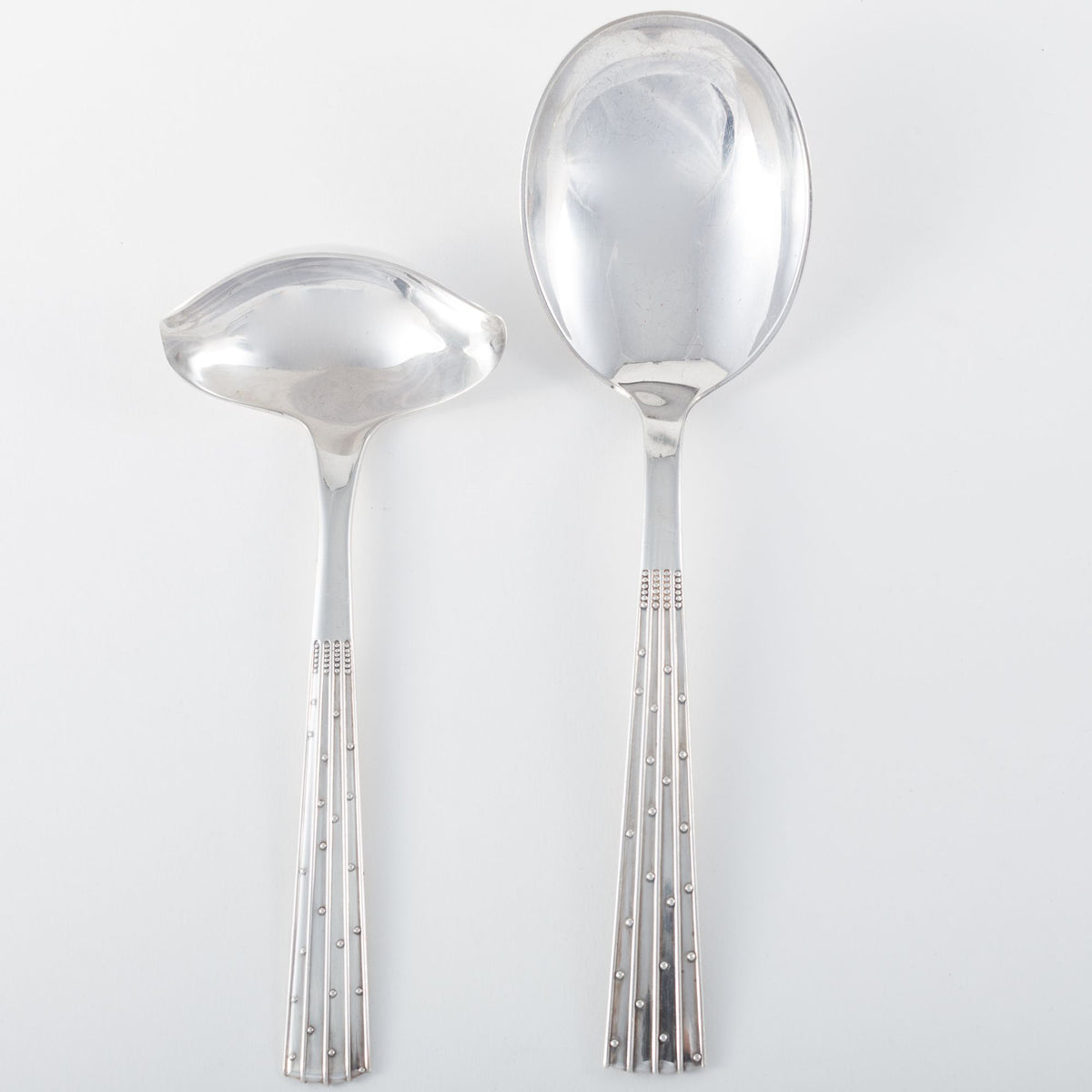 "Champagne" cutlery in silver (14 pers.)