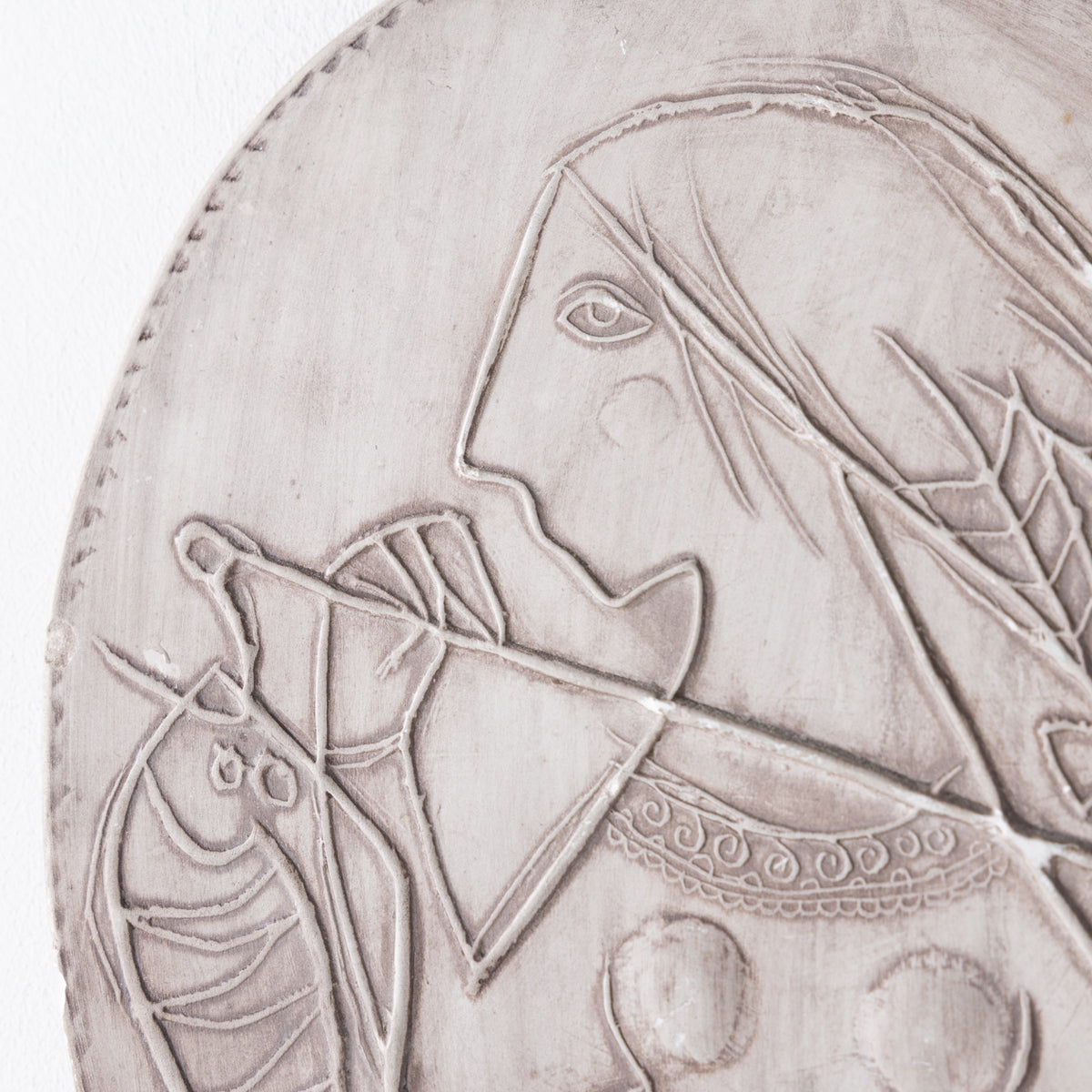 Stoneware relief