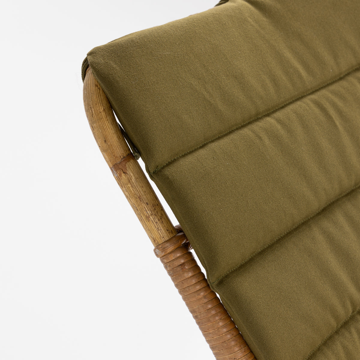 Wicker chair in bamboo