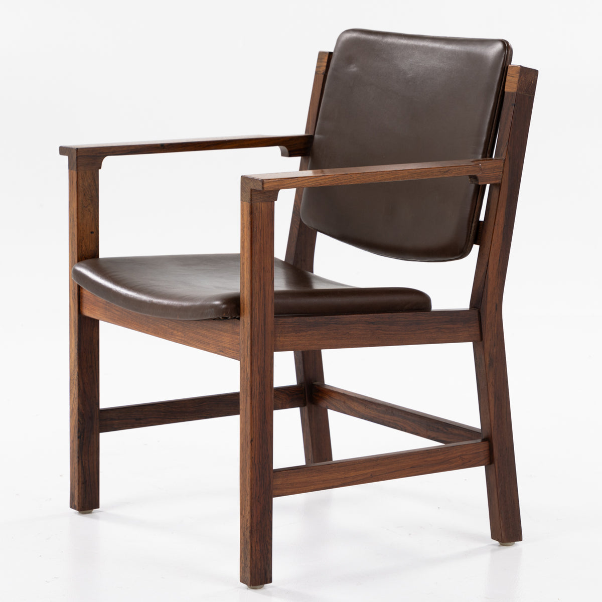 Children's armchair in rosewood