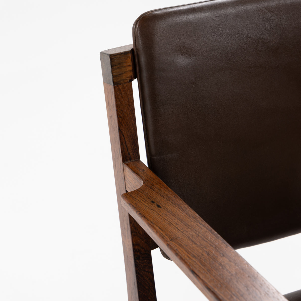 Children's armchair in rosewood