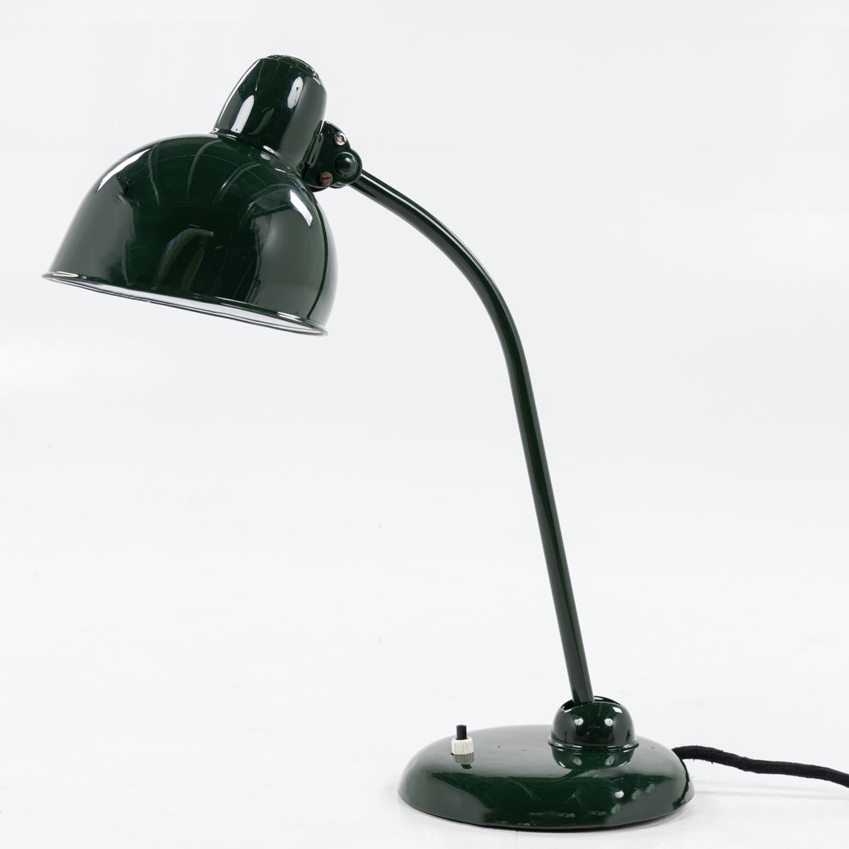 Model 6556 - Table lamp in green metal